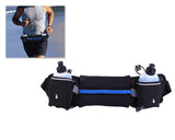 Hydration Belt with 2 Pockets for Water Bottles