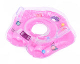 Flower Adjustable Baby Neck Float Swimming Ring - Pink