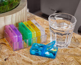 Pill Box with 28 Compartments