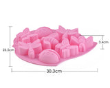 8 Cavity Insect Silicone Baking Cake Mold