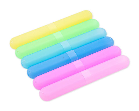 Toothbrush Travel Case 6 Pieces Portable Toothbrush Containers