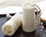 Natural Loofah Sponge 6 Pieces Exfoliating Bath Scrubber with String