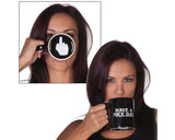 Have A Nice Day Mug Middle Finger Mug 300ml Ceramic Coffee Cup Funny Birthday Gifts