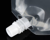 Concealable Alcohol Bags 6 Pieces Plastic Flasks with Plastic Funnel