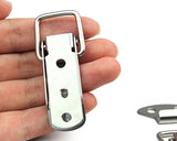 Locking Hasp 4 Pieces Loaded Chest Latch with Catch Plate