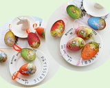 Easter Eggs 12 Pieces Easter Decorations 2.7 Inches Foam Fake Eggs