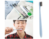 Individual Toothbrush 4 Pcs Travel Toothbrush with Individual Case