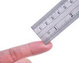 12 Inch and 6 Inch Stainless Steel Rulers