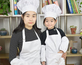 Chef Hat and Apron Set for Children Cooking