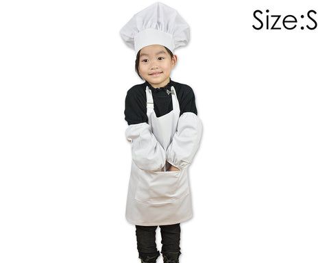 Chef Hat and Apron Set for Children Cooking