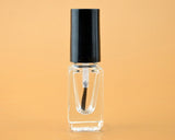 Nail Polish Bottles 5 Pieces 5 ml Empty Glass Bottles with Brush Cap