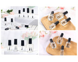 Nail Polish Bottles 5 Pieces 5 ml Empty Glass Bottles with Brush Cap