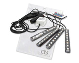 LED Car Interior Atmosphere Lights with IR Remote Controller