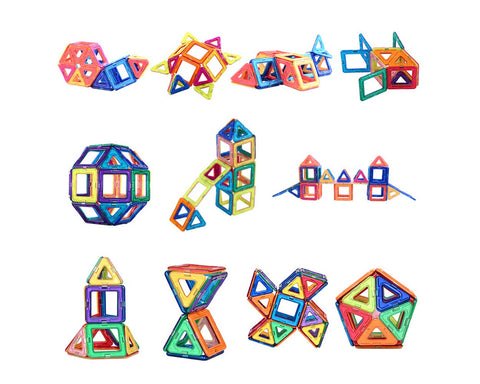 Magnetic Blocks 40 Pcs Magnetic Building Blocks Building Tiles Blocks