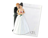 Bride and Groom Cake Topper Cake Figurine for Wedding Cake Decoration