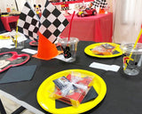 Racing Checkered Flags 12 Pieces Finish Line Flags for Race Car Party