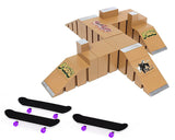 Fingerboard Skatepark Skate Park Kit for Finger Skateboard