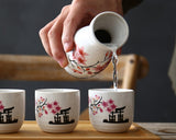 Ceramic Japanese Sake Set