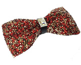 Luxurious Shinning Wedding Bow Tie for Men Set of 2