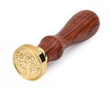 Wax Seal Stamp with Wooden Handle - Tree of Life