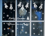 Christmas Window Stickers 6 Pieces Window Clings Decorations