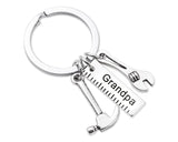 Stainless Steel Keychain Hand Tools Key Chain with Gift Box