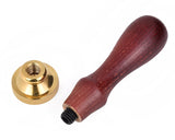 Wax Seal Stamp Set with Wooden Handle