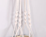 Macrame Plant Hangers Set of 3 Hanging Plant Holders with Plant Hooks