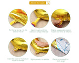 Diamond Ring Foil Balloons 4 Pieces Floating Party Balloons