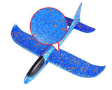 Foam Airplane 2 Pieces Foam Plane 13.5 Inches Throwing Circling Glider