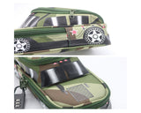 Car Pencil Case Set with 6 Pieces Tank Shaped Pens