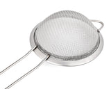 Fine Mesh Strainer 3 Pieces Stainless Steel Kitchen Sieve with Handle