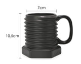 300ml Screw Shape Ceramic Coffee Mug