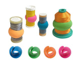 Thread Spool Huggers 24 Pieces Silicone Tangled Thread Saver Tools