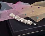 Pearls Hair Clips 4 Pieces Bridal Hair Barrettes