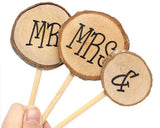 Wedding Cake Topper 3 Pieces Mr &amp; Mrs Cake Decoration for Wedding Cakes