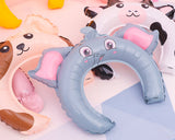 Inflatable Headbands 25 Pieces Animal Hair Hoops for Party Costumes