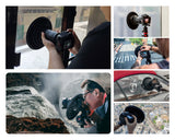 Rubber Lens Hood Collapsible Reversible Lens Hood