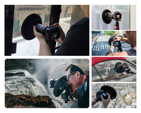 Rubber Lens Hood Collapsible Reversible Lens Hood