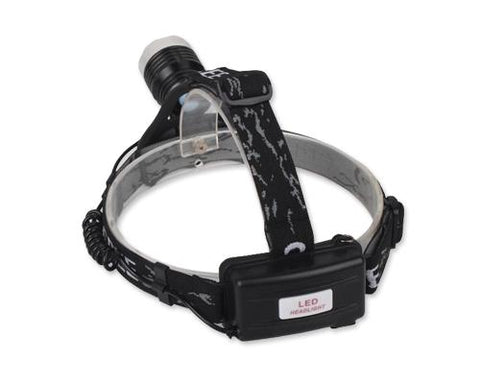 10W Rechargeable Outdoor Cycling Climbing Camping Headlight with Strap