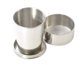 Stainless Steel Collapsible Cup - Silver