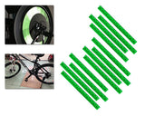 12 Pcs Cycling Bike Rim Wheel Spoke Reflective Clip Reflector