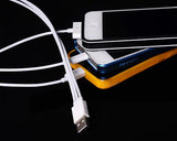 80cm 3 in 1 Charging Cable with Lightning, Micro USB and Apple 30-pin