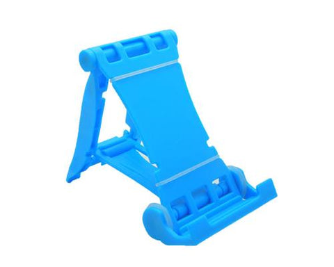 Universal Portable Folding Mobile Phone Stand Holder - Blue