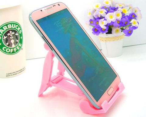 Universal Portable Folding Mobile Phone Stand Holder - Purple