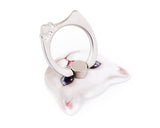 Cat Face Series Universal Metal Ring Grip Stand - B