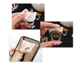 Cat Face Series Universal Metal Ring Grip Stand - E