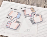 2 Pack Thumb Up Series Sticky Notes