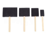 Sponge Painting Brush 20 Pieces Foam Brushes Set - Black