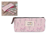 Floral Canvas Pen and Pencil Case